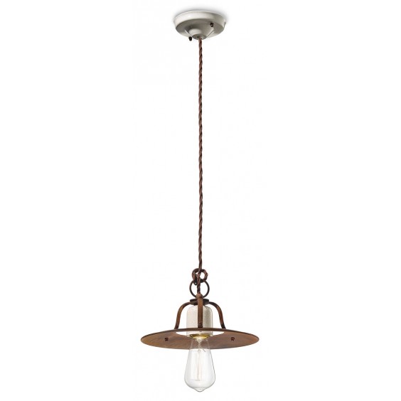 Ferroluce Grunge C1431 pendant lamp - Agof Store