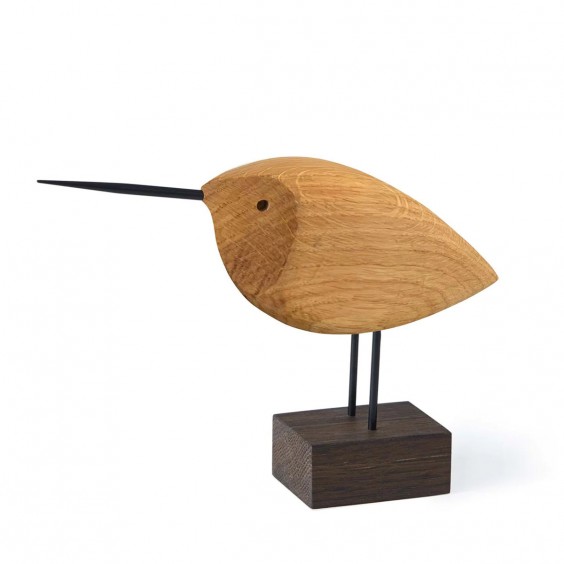 Warm Nordic Beak Bird Awake Snipe Holzfigur - Agof Store