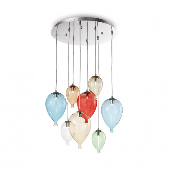 Ideal Lux Clown 8 Pendelleuchte - Agof Store