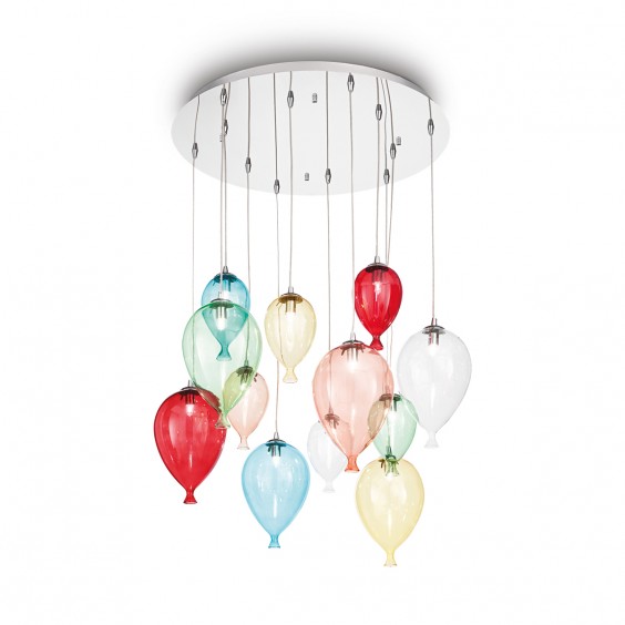 Ideal Lux Clown 12 Pendelleuchte - Agof Store